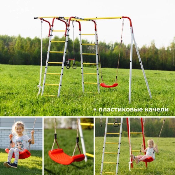 Детский спортивный комплекс для дачи ROMANA Веселая лужайка - 2