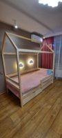Кроватка-домик Dreams Classic в натуральном цвете