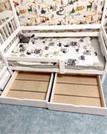 Ящики для кровати в натуральном цвете 2 шт.