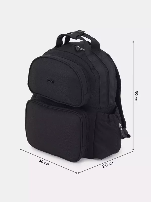 Сумка-рюкзак для мамы "Paxton" RB008 Black